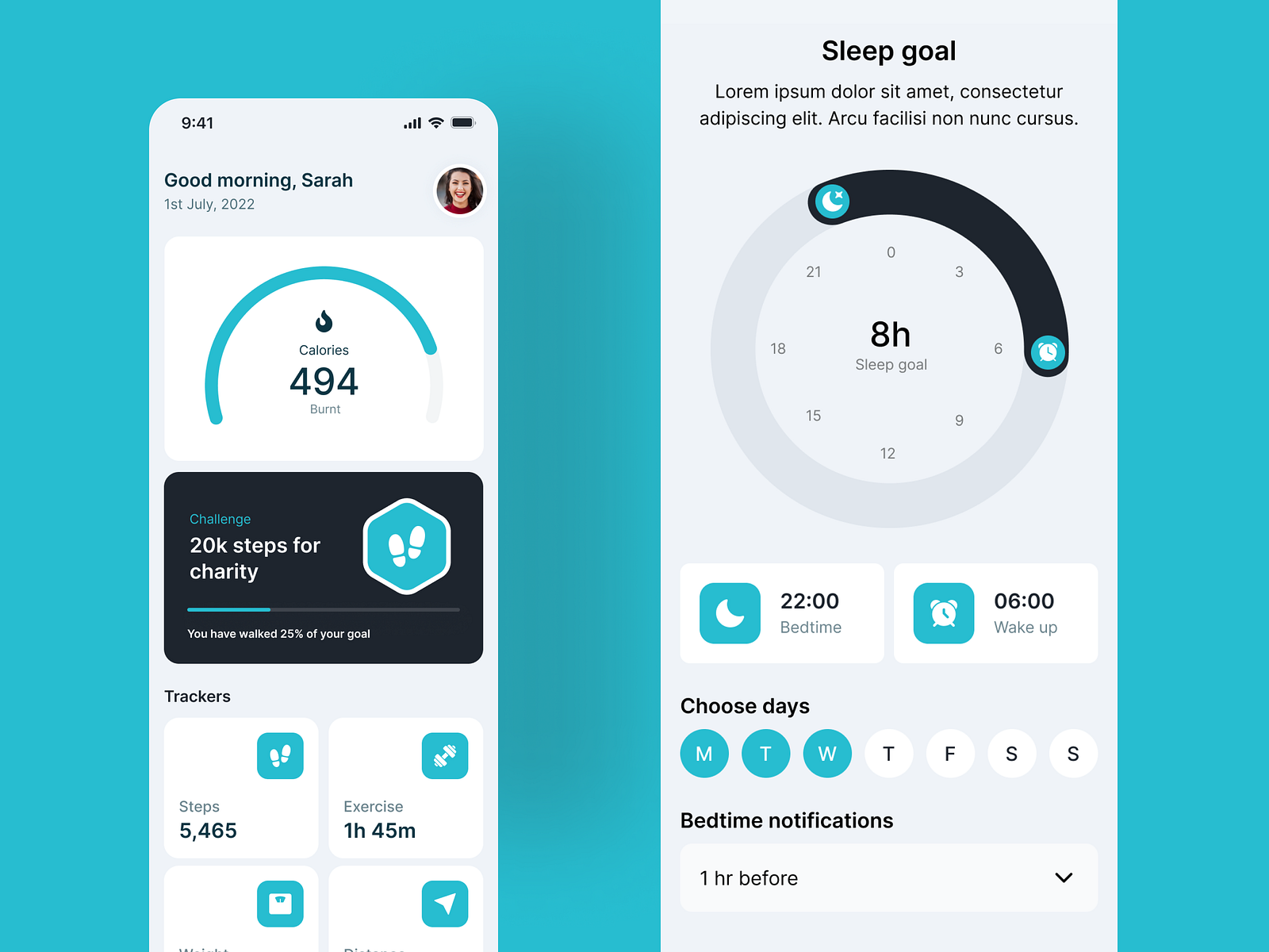 fitness-tracking-app-hifi-by-sarah-newman-on-dribbble