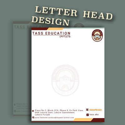 LETTER HEAD DESIGN adobe photoshop branding design graphic design illustration illustrator typography vector