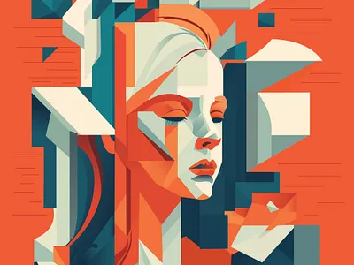 Abstract Illustration Art abstract adobe illustrator design digital illustration geometric graphic graphic design illustration modern vector visual identity visualization