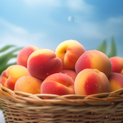 Apricots Image animation apricots food fruit fruits graphic design healthy heathy food peaches