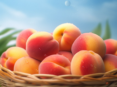 Apricots Image animation apricots food fruit fruits graphic design healthy heathy food peaches