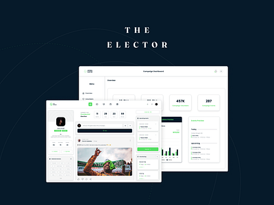 The Elector app branding design graphic design ui ux vector