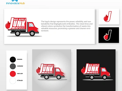 Junk removal logo - Big Apple Junk adobe artwork bigapplejunk branding design efficientjunkremoval graphicdesign greenenvironment illustration innovatixhubdesigns junklogo logo logo mark logodesign marketing minimalist logo photography typography vector webdesign