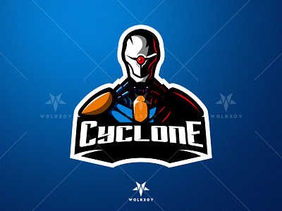 Cyclone Mascot Logo ai design design graphic esaport gaming graphic design icon illustration illustrator logo logodesign mascotlogo sport vector youtube