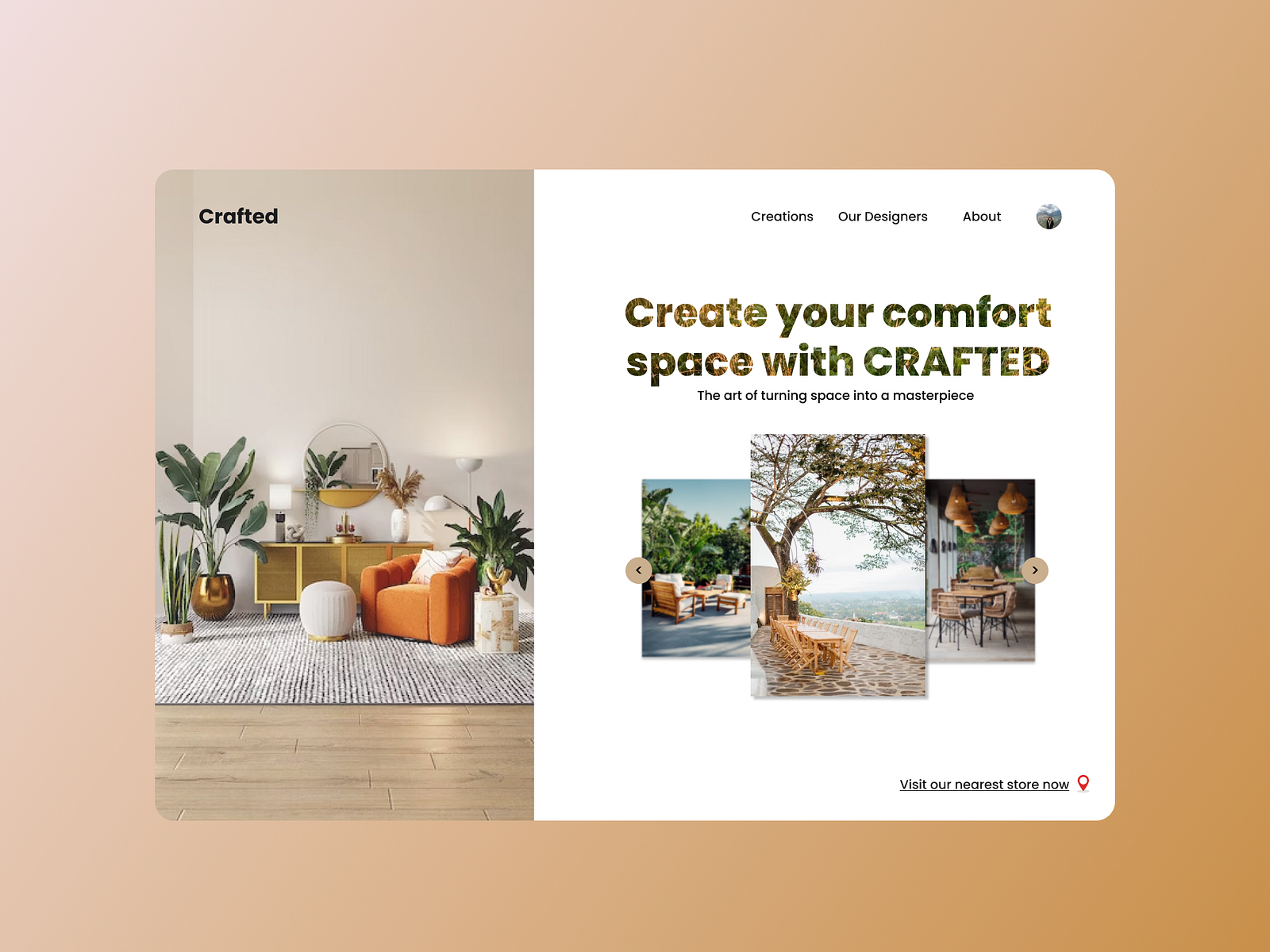 Modern Furniture site Design by Kashvi Kaushal on Dribbble