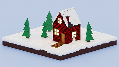 Snow isometric project 3d