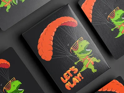 The game "Crocodile" | Printing branding design game graphic design illustration package typography
