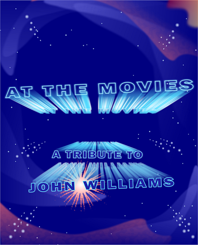 AT THE MOVIES 1970s 70s advertising design digital art illustration john williams movies superman vector