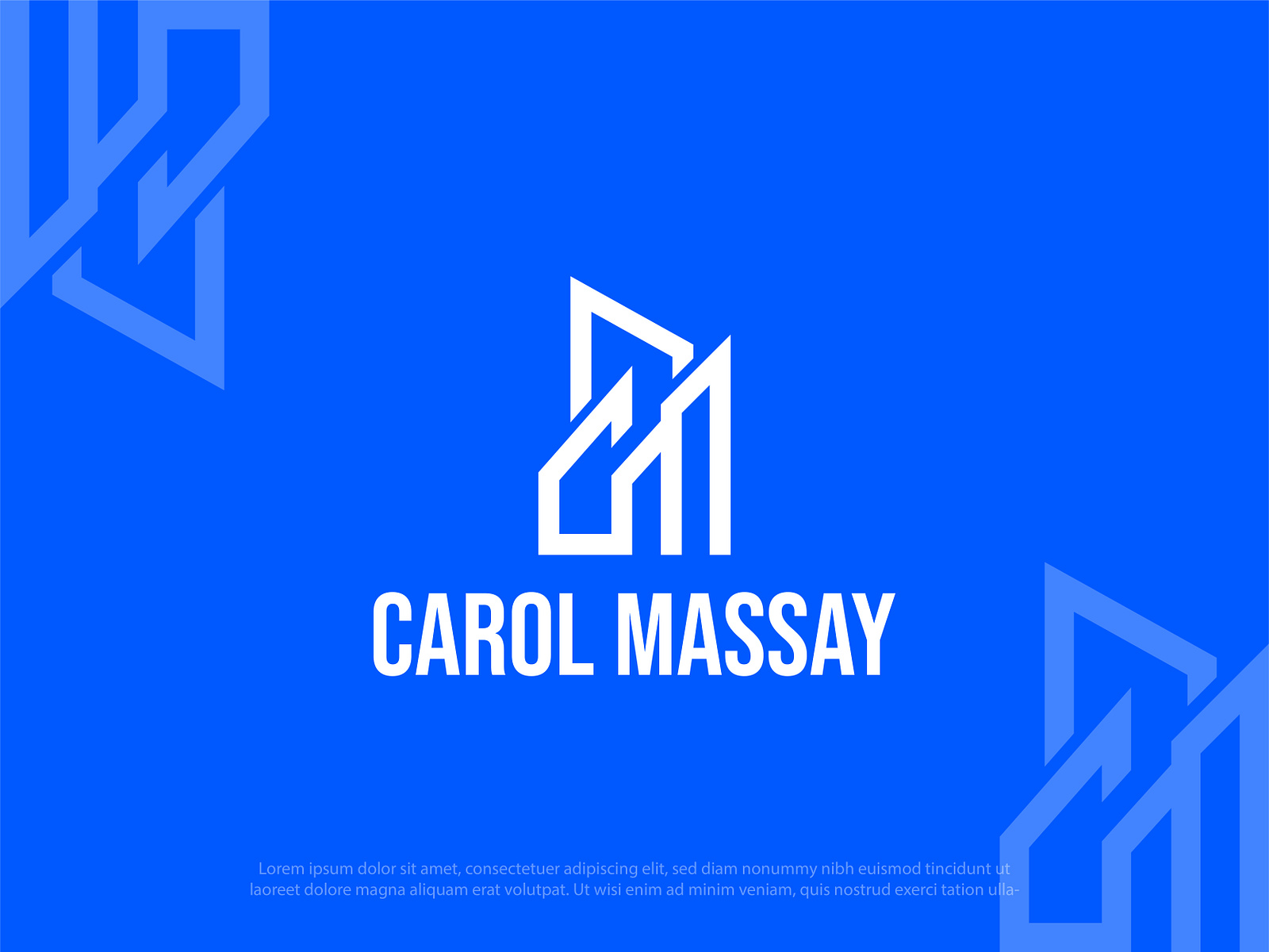 Carol Logo Design by Logo Cave on Dribbble