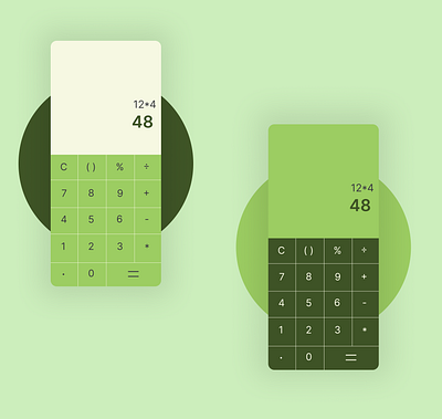 Mobile Calculator app daily ui design dailyui design ui ux