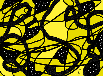 Honey Lines abstract design graphic design illustration