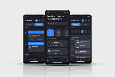 Call a Doc: IOS & Android App application design figma mobile ui ux