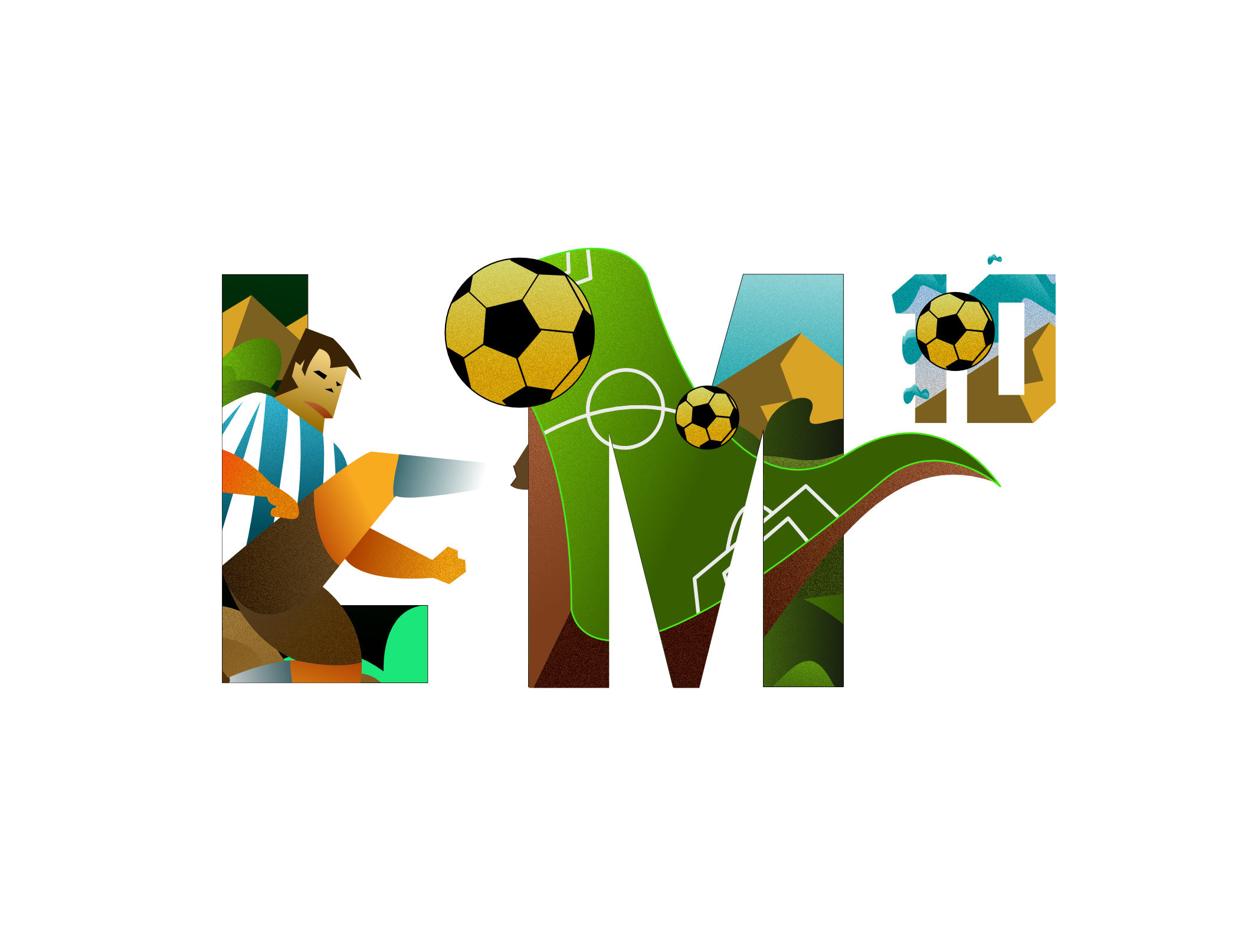 illustration of letters, alphabet alphabet graphic design icon illustration of football logo media football sport illustration