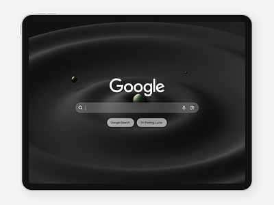 Minimal Google Dark. design ui uidesign uiux