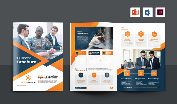 Brochure Design by Pixel Pulse on Dribbble