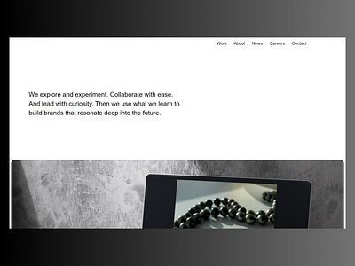 Amazing Mininalist Webpage design dribbble ui web webdesign