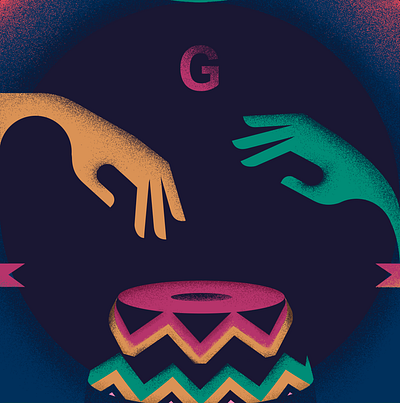 Gracias Montevideo, Candombe candombe character colombia color design illustration montevideo sebastianarteaga vector