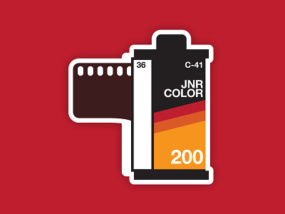 Junior Color Film - Sticker 200 film iso sticker stickers tezjnr