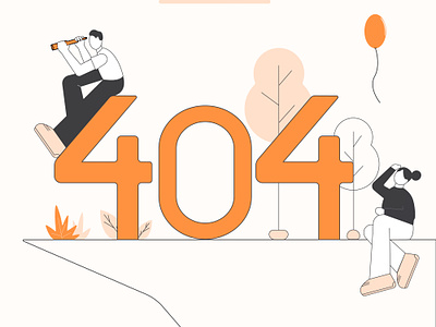 404 illustration 2dcharacter 404illustration animation animationcharacter art cartoonillustration character design erorillustration illustration