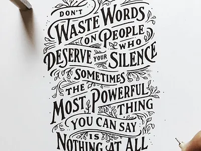 Lettering quotes #1 art artwork branding handdrawn handlettering illustration lettering letters logo quotes tshirt type typebyhand typography vintage