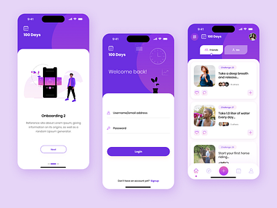 Social Mobile App Design 100 days challenge 100 days ui design adobe xd app app design app ui design chat clean social app dating instagram light theme media mobile app design near by me network social app social network app ui ui design ux