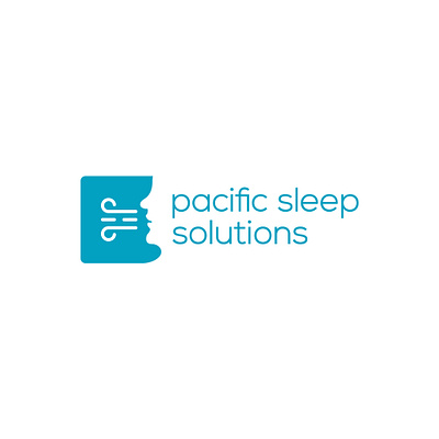 Sleep Solution company logo branding design illustration logo minimalist simple sleep solution