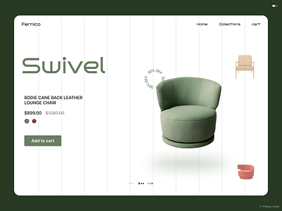 Scandinavian furniture website #023 furniture furniture website ui design ux design web design