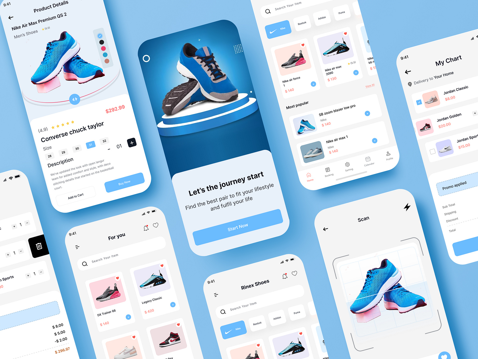 Shoe mobile app design by Saheda akter Shipa for SylGraph on Dribbble