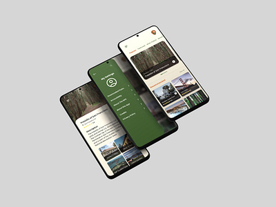 UX/UI Case Study Redesign for “National Park Service” app design figma mockup redesign ui ux