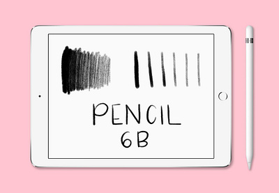 Paper & Crayon brushes for Procreate #3 app branding design graphic design illustration logo typography ui ux vector