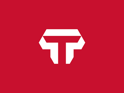 TPP Logo apparel athlete athletic fitness geometric health letter t lettermark logo logomark modern ptp sports t logo tpp
