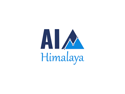 AiHimalaya Logo Design advertisement branding design logo