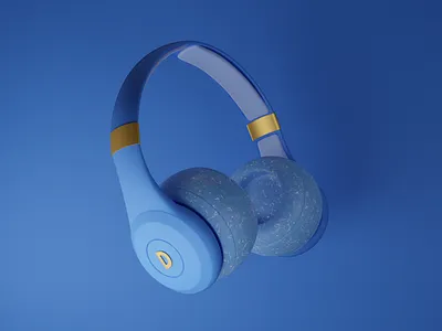 Practicing Blender: Headphone 3D modelling 3d animation brand branding design modelling motion graphics