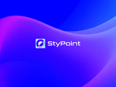 StyPoint Logo abstract app logo best logo designer blue branding colorful logo gradient logo graphic design locator logo logo logo design logo designer minimalist logo modern logo point logo popular dribbble shots squar logo web logo