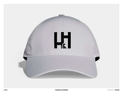 Logo - H&H baseball cap black branding design figma graphic design illustration logo webdesign website white