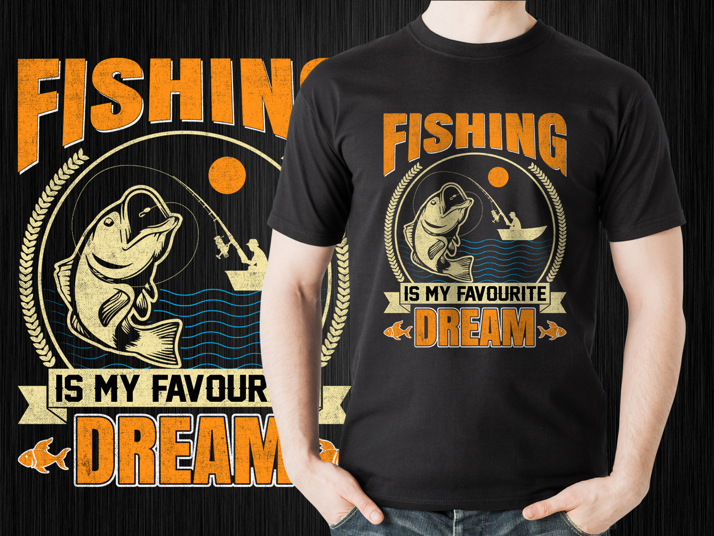 Fishing T-shirt Design Collections