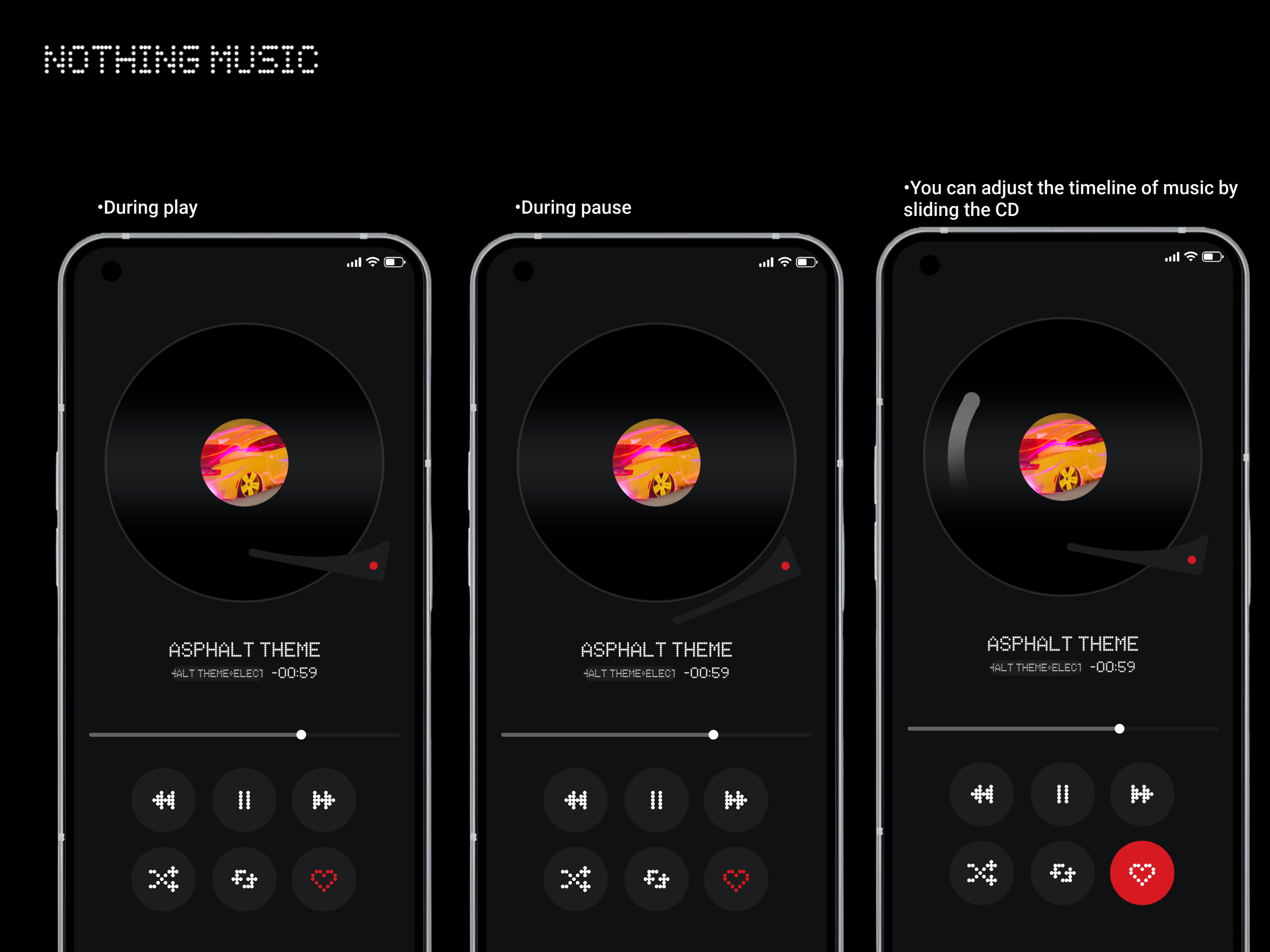 Example of Minimal Mobile App Design
