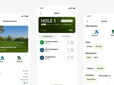 Micro-reel WIP app coommunity design figma finance fintech ios ios app minimal sport ui ux