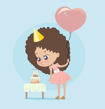 Hyppy birthday design graphic design illustration vector