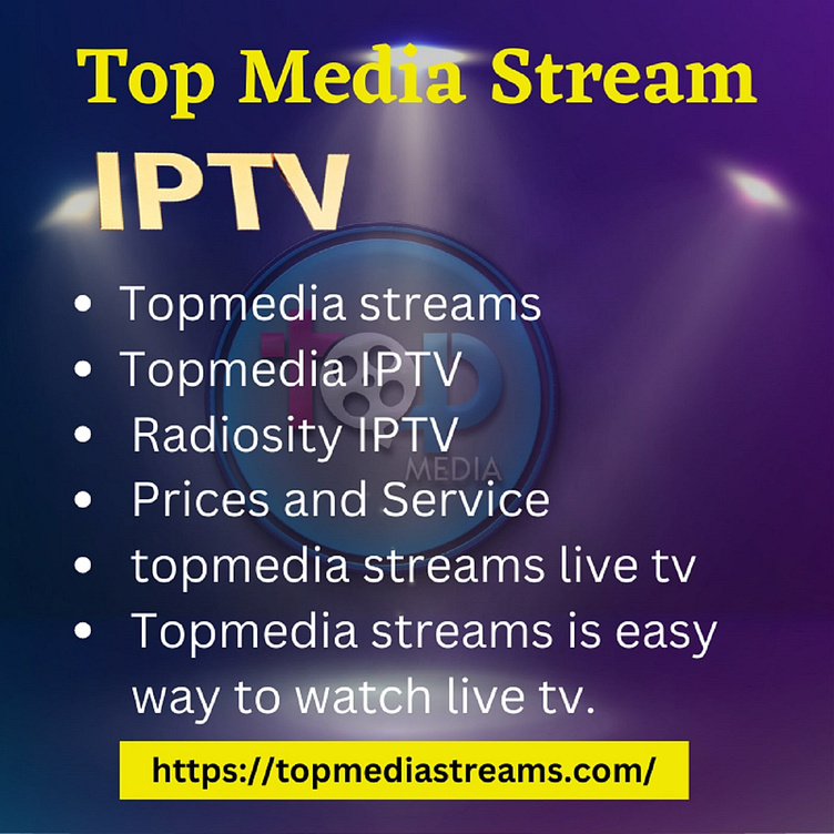Top Media IPTV by David Warner on Dribbble