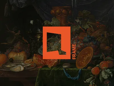 Q Frame logo | by Bean Creative branding design graphic design illustration logo