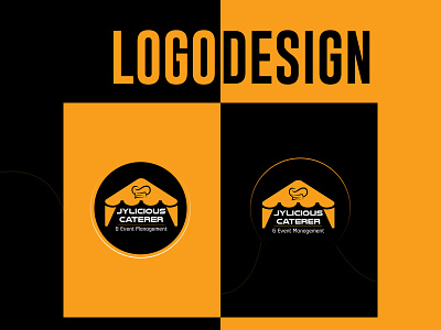 LOGO DESIGN-JYLICIOUS CATERER & EVENT MANAGEMENT branding catering logo event management logo graphic design logo minimal logo