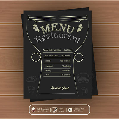 chalkboard food menu branding chalk board food menu company graphic design illustration logo office restaurant social media post
