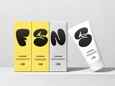 FONDNESS Packaging Design brand design branding design flat graphic design illustration logo packaging typography ui vector