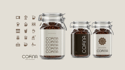 COFINA Brand Identity & Packaging brand design branding design flat graphic design illustration logo typography ui vector