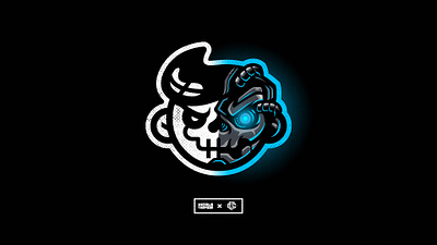 Collaboration Art Challenge with Skullface design e sports logo graphic design illustration logo mascot logo vector