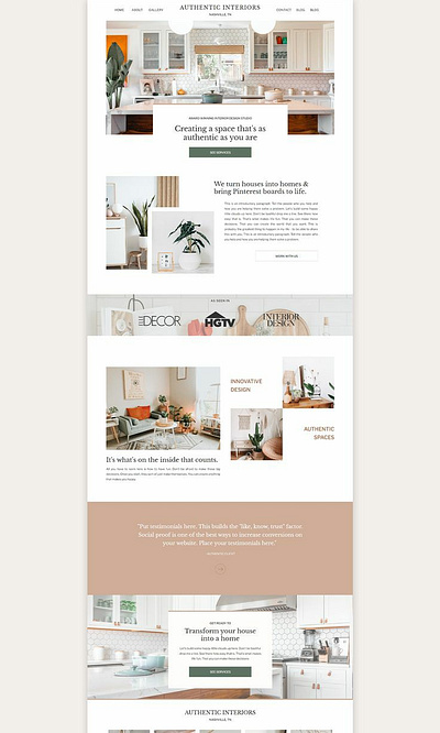 Web Development Template For Real Estate