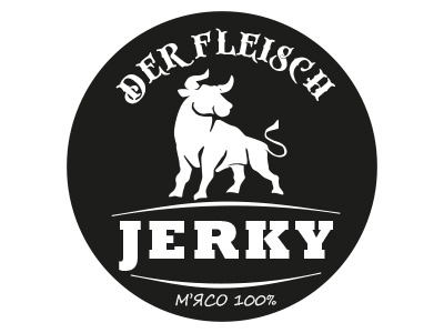 DER FLEISCH (Jerky) 2danimation animation branding design graphic design intro logo logoanimation motion graphics outro