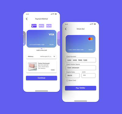 Credit Card Checkout design graphic design ui ux