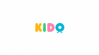 Logo Animation "KIDO" animation branding logo motion graphics